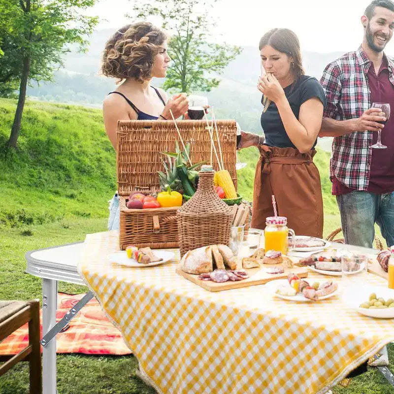 Karl Home Rectangular Portable Folding Table