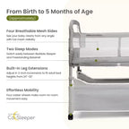 Arm's Reach Clear-Vue CO-SLEEPER Bassinet