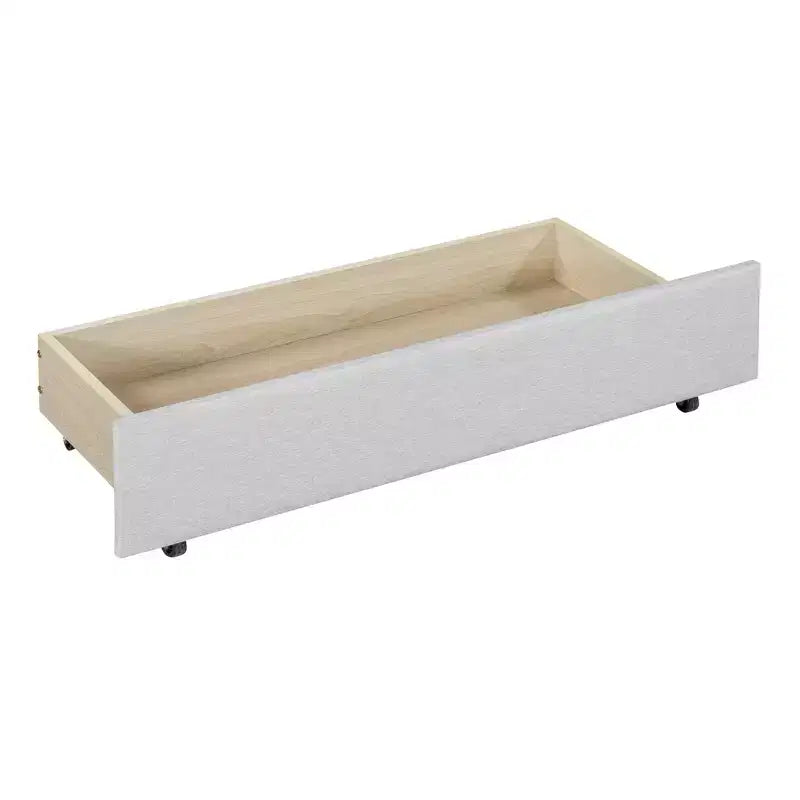 Merax Chic Full Size Upholstered Daybed with 2 Storage Drawers