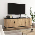 GDFStudio Sandy Modern Minimalist 55 Wood Four-Door TV Cabinet