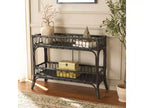 Isaiah 2-Teir Rattan Console Table - STG6509 - Safavieh