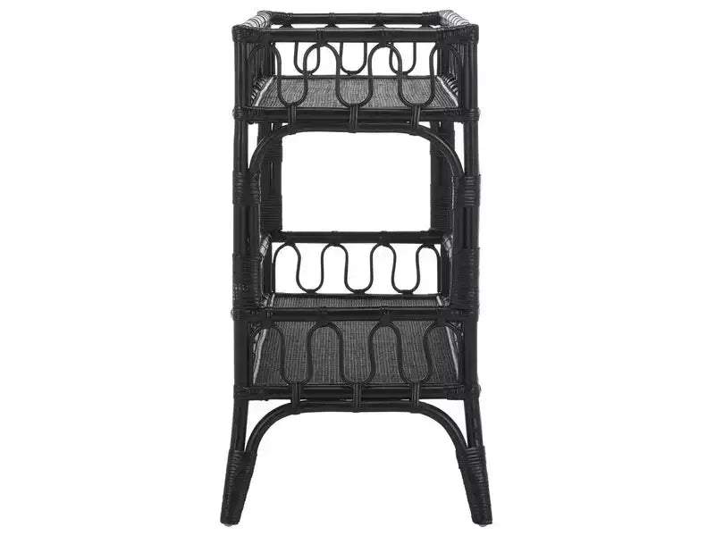 Isaiah 2-Teir Rattan Console Table - STG6509 - Safavieh