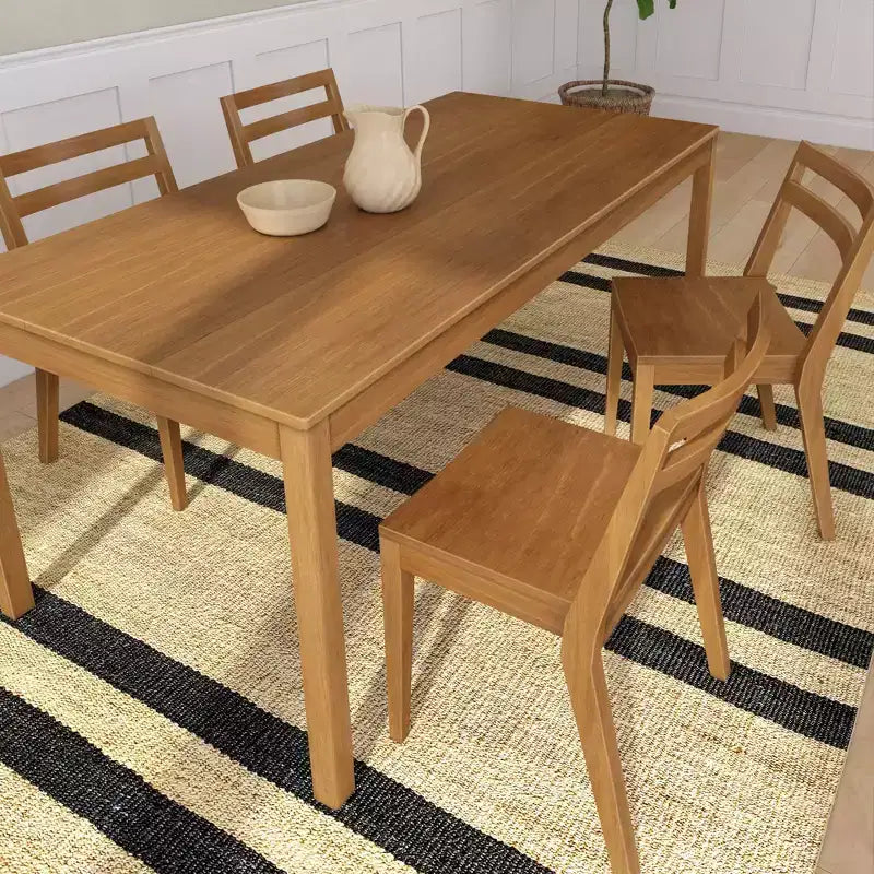 Now Furniture Dining Room Chairs Set of 4, Solid Wood Modern Kitchen Chair