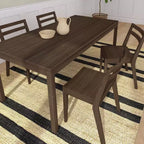 Now Furniture Dining Room Chairs Set of 4, Solid Wood Modern Kitchen Chair