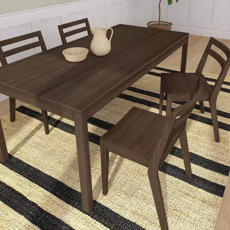 Now Furniture Dining Room Chairs Set of 4, Solid Wood Modern Kitchen Chair