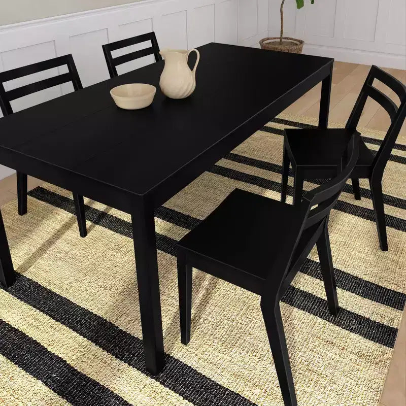 Now Furniture Dining Room Chairs Set of 4, Solid Wood Modern Kitchen Chair
