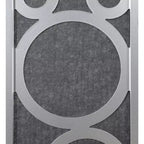 Roundhill Furniture Tavari 4-Panel Room Divider, Decorative Folding Freestanding Privacy Screen