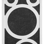 Roundhill Furniture Tavari 4-Panel Room Divider, Decorative Folding Freestanding Privacy Screen