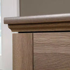 HomeStock All Purpose Drawer Harbor View Computer Desk Brown Salt Oak Finish 43.5 x 19.40 x 28.98