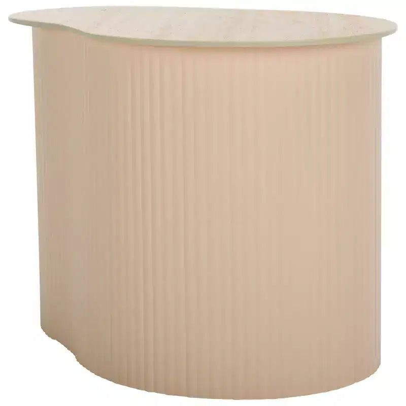 MTP Medium Ceramic Side Table - ACC2910A - Beige Ceramic/Beige - Safavieh
