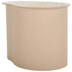 MTP Medium Ceramic Side Table - ACC2910A - Beige Ceramic/Beige - Safavieh