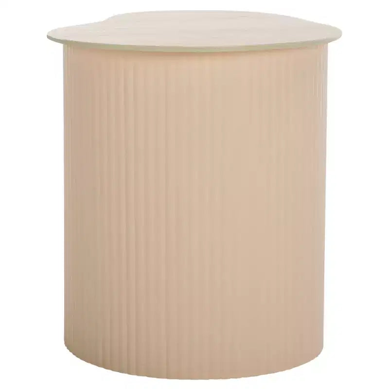 MTP Medium Ceramic Side Table - ACC2910A - Beige Ceramic/Beige - Safavieh