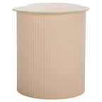 MTP Medium Ceramic Side Table - ACC2910A - Beige Ceramic/Beige - Safavieh