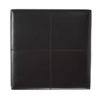 GDFStudio Stanford Contemporary Bonded Leather Channel Stitch Storage Ottoman