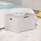 MDF Shaped Legs Storage Stool 23.6 Inches with Unique Shaped Legs, Durable MDF Construction, Space-Saving Storage, Stylish Design, and Versatile Use