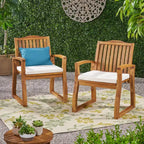 MAYEERTY KD Wooden Armchair Knock Down Design Comfortable Armrests for Living Room Reading Nook