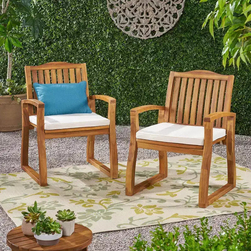 MAYEERTY KD Wooden Armchair Knock Down Design Comfortable Armrests for Living Room Reading Nook