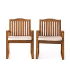 MAYEERTY KD Wooden Armchair Knock Down Design Comfortable Armrests for Living Room Reading Nook