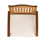 MAYEERTY KD Wooden Armchair Knock Down Design Comfortable Armrests for Living Room Reading Nook