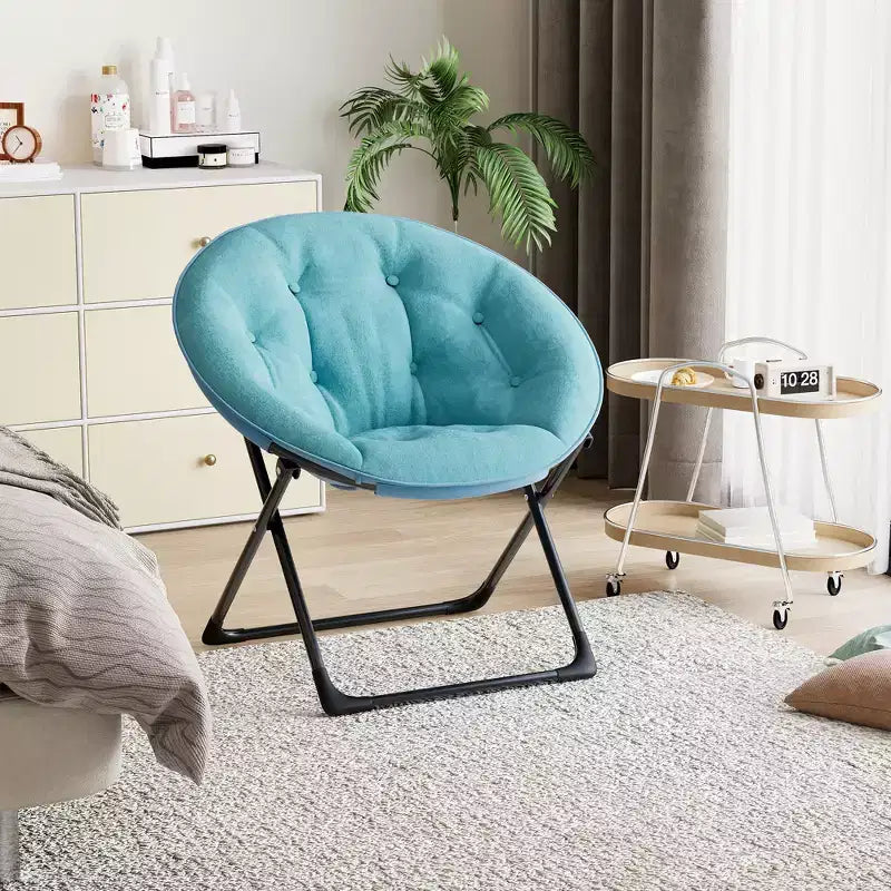 Iron Cotton Indoor Flower Chair - Comfortable Indoor Chair, Decorative Chair