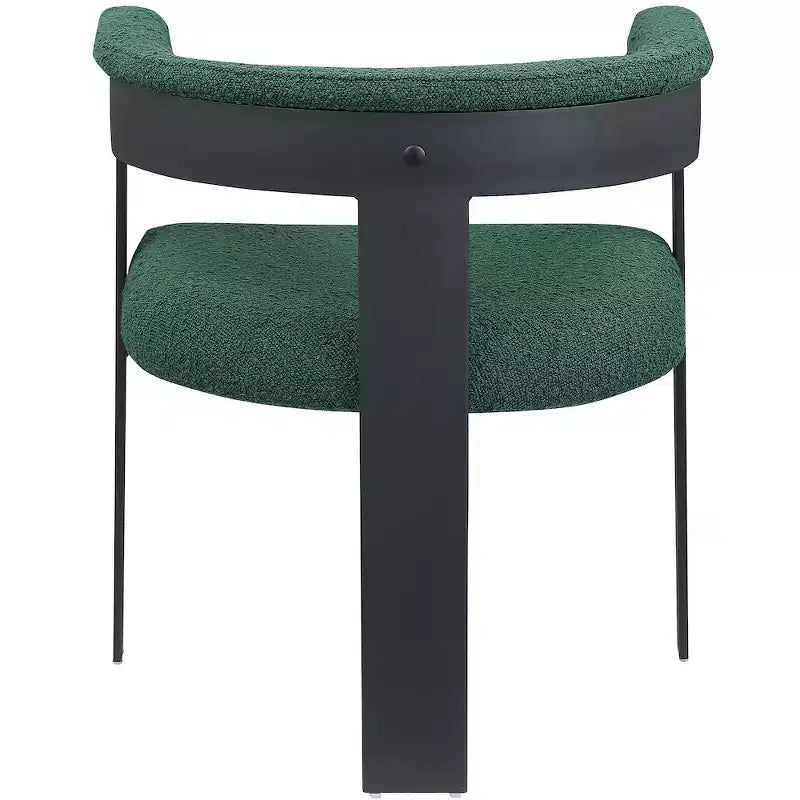 Meridian Furniture,Romeo Boucle Fabric Dining Chair, Set of 2