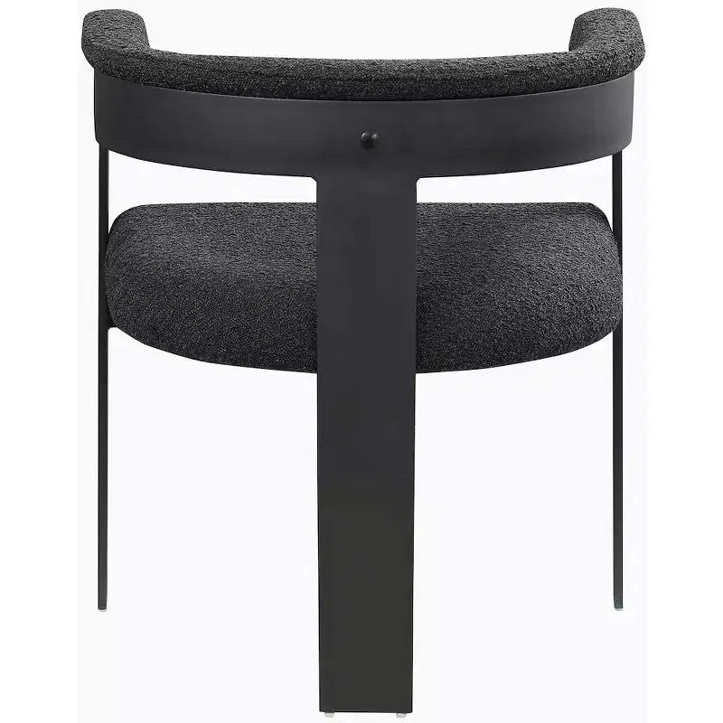 Meridian Furniture,Romeo Boucle Fabric Dining Chair, Set of 2