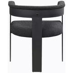 Meridian Furniture,Romeo Boucle Fabric Dining Chair, Set of 2