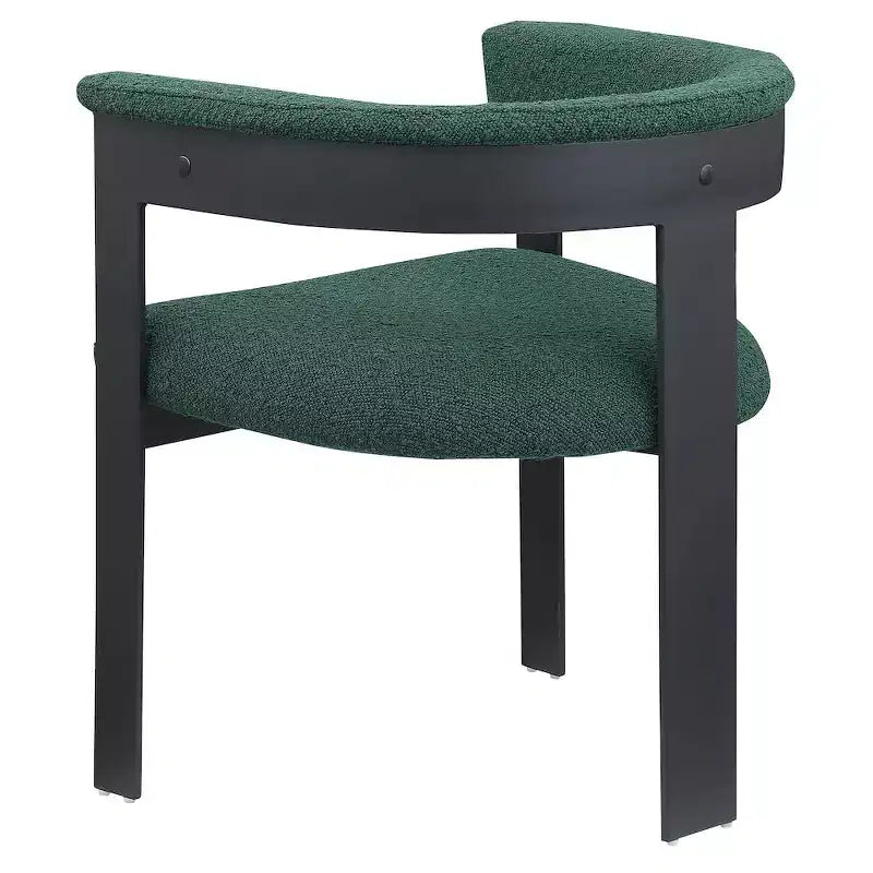 Meridian Furniture,Romeo Boucle Fabric Dining Chair, Set of 2