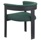 Meridian Furniture,Romeo Boucle Fabric Dining Chair, Set of 2