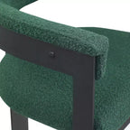 Meridian Furniture,Romeo Boucle Fabric Dining Chair, Set of 2