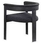 Meridian Furniture,Romeo Boucle Fabric Dining Chair, Set of 2