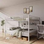 Full Over Full Bunk Bed with Ladder