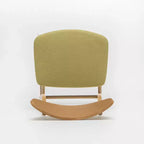 GDFStudio Cedric Mid-Century Modern Fabric and Rubberwood 23.5 Inch Counter Stool (Set of 2)