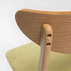 GDFStudio Cedric Mid-Century Modern Fabric and Rubberwood 23.5 Inch Counter Stool (Set of 2)