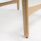 GDFStudio Cedric Mid-Century Modern Fabric and Rubberwood 23.5 Inch Counter Stool (Set of 2)