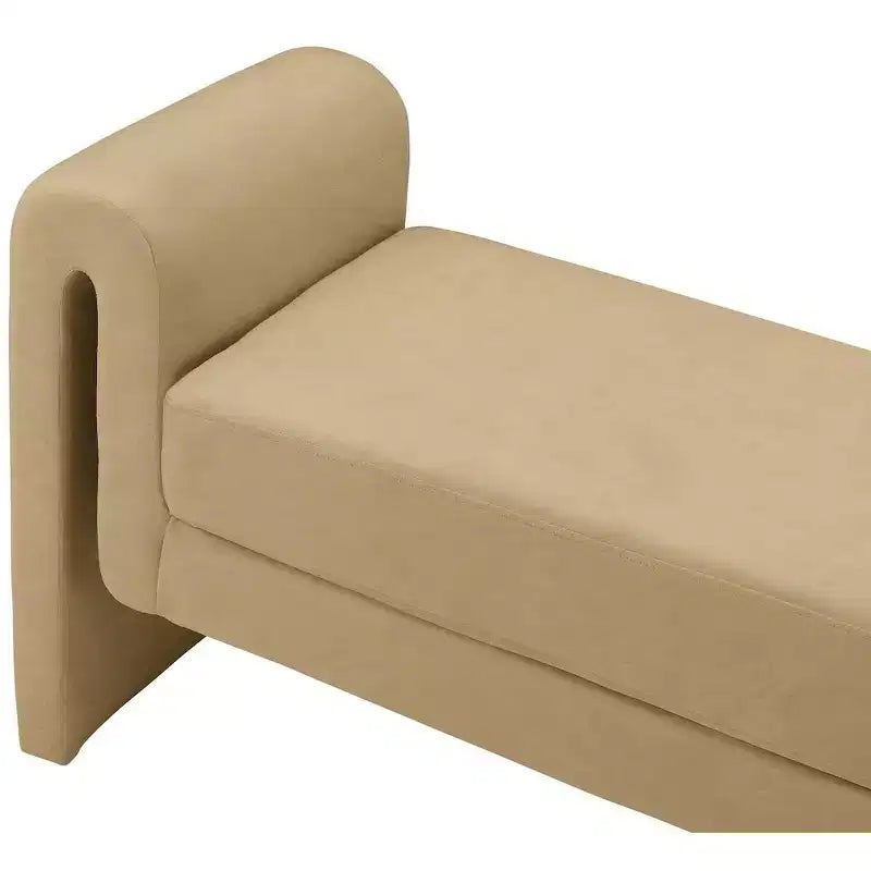 Meridian Furniture,Sloan Velvet Bench