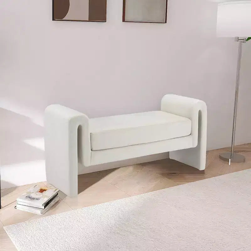 Meridian Furniture,Sloan Velvet Bench