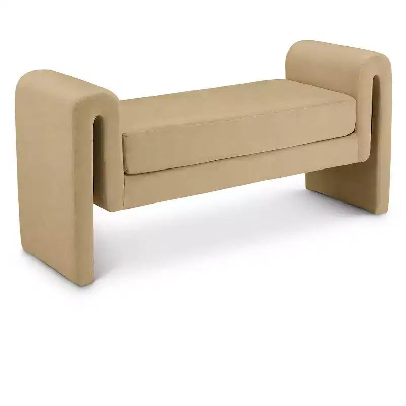 Meridian Furniture,Sloan Velvet Bench