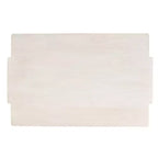 Royal Hampton Coffee Table | 45 Rectangular Handcrafted Mango Wood | Solid Asymmetric Base