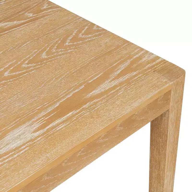 Whisen Mid-Century 7-Piece Dining Table Set for 6, Wood Table & Comfy Upholstered Chairs