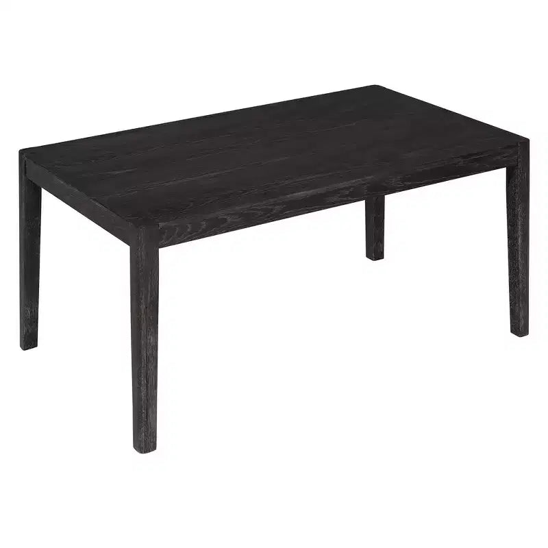 Whisen Mid-Century 7-Piece Dining Table Set for 6, Wood Table & Comfy Upholstered Chairs