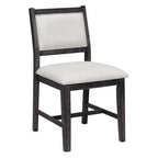 Whisen Mid-Century 7-Piece Dining Table Set for 6, Wood Table & Comfy Upholstered Chairs