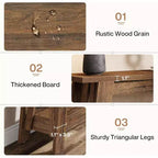Lantine 41.3 Wood Console Table, 2-Tier Entryway Table with Storage, Sofa Table Behind Couch for Living Room, Hallway, Foyer
