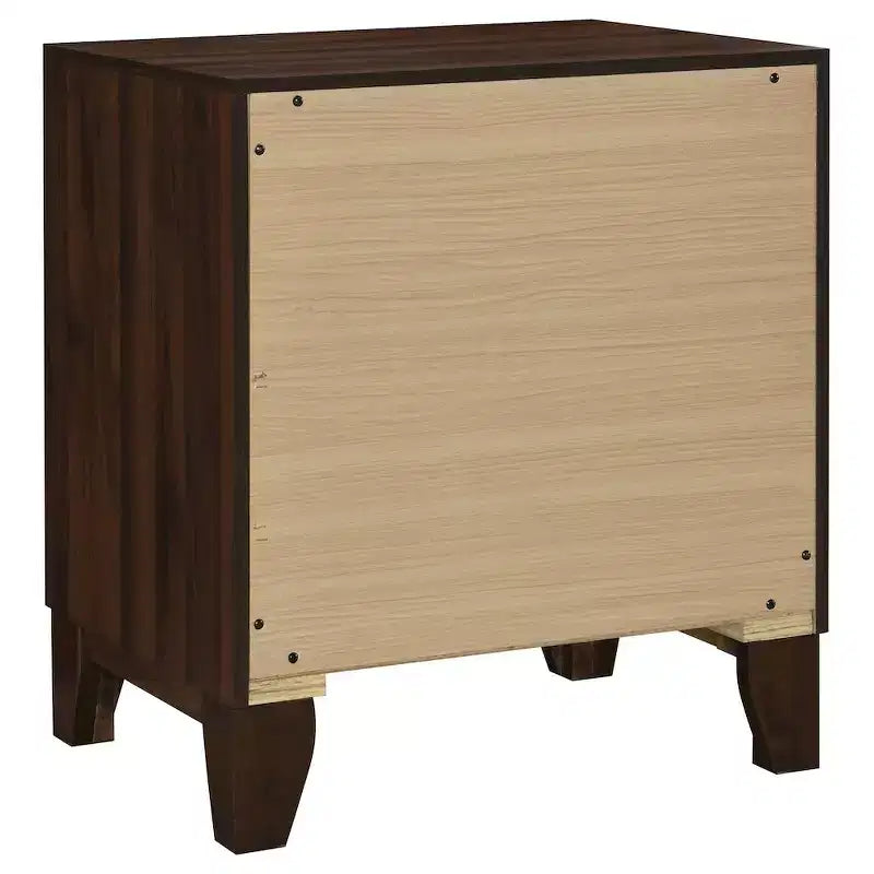 Coaster,Welsley 2-drawer Nightstand Bedside Table Walnut
