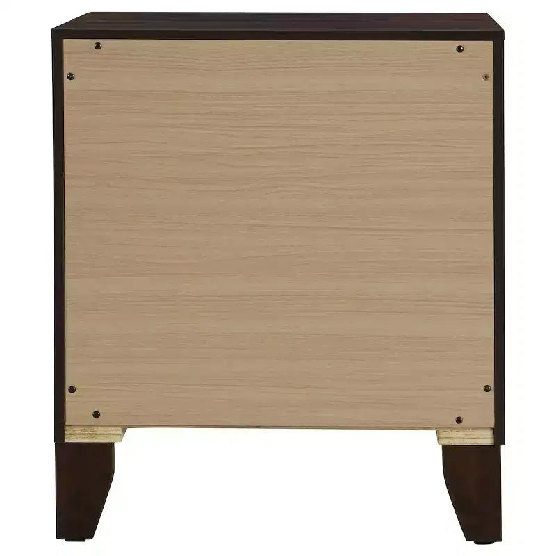 Coaster,Welsley 2-drawer Nightstand Bedside Table Walnut