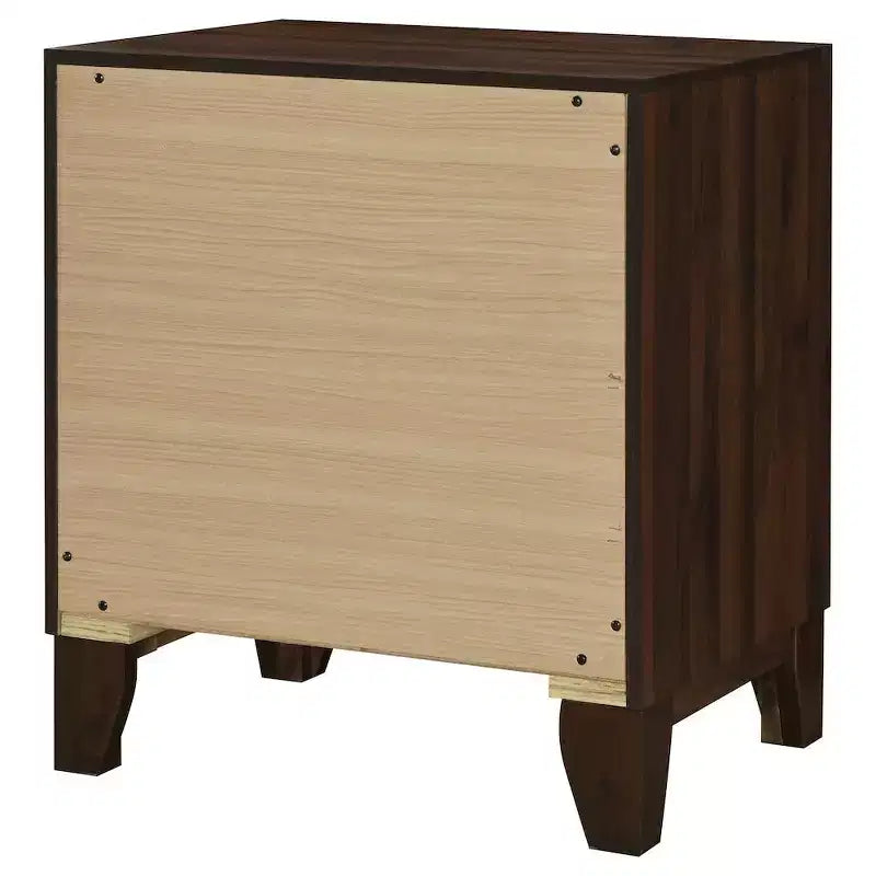 Coaster,Welsley 2-drawer Nightstand Bedside Table Walnut