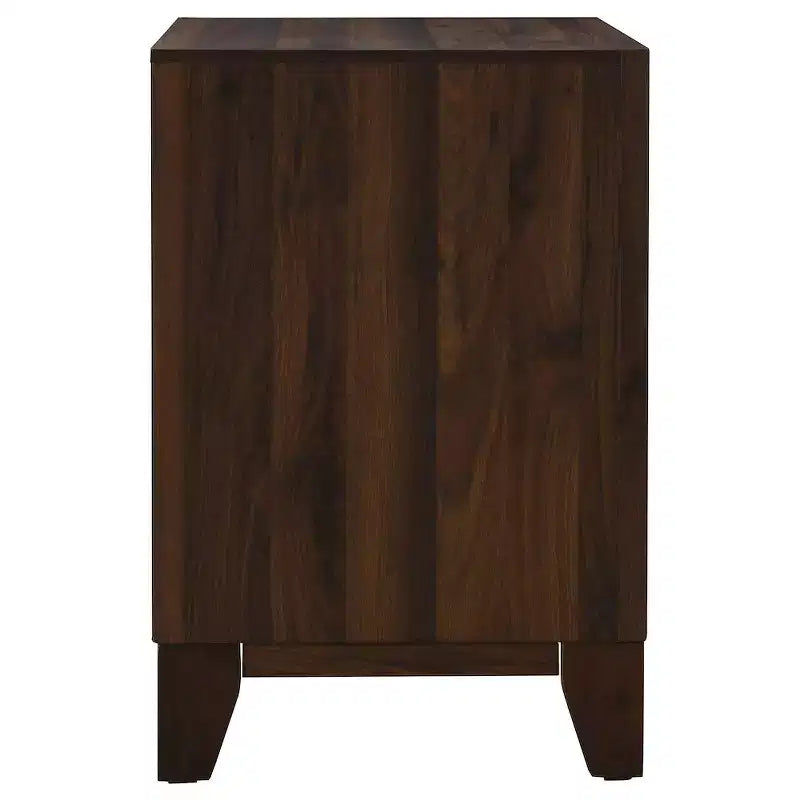 Coaster,Welsley 2-drawer Nightstand Bedside Table Walnut