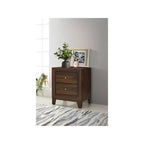 Coaster,Welsley 2-drawer Nightstand Bedside Table Walnut
