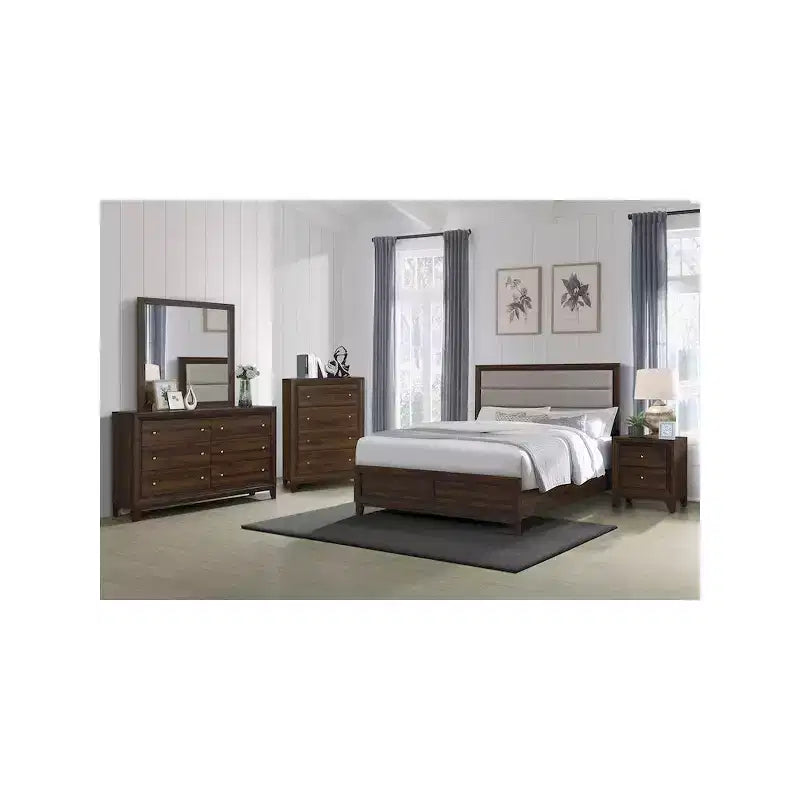 Coaster,Welsley 2-drawer Nightstand Bedside Table Walnut