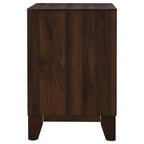 Coaster,Welsley 2-drawer Nightstand Bedside Table Walnut